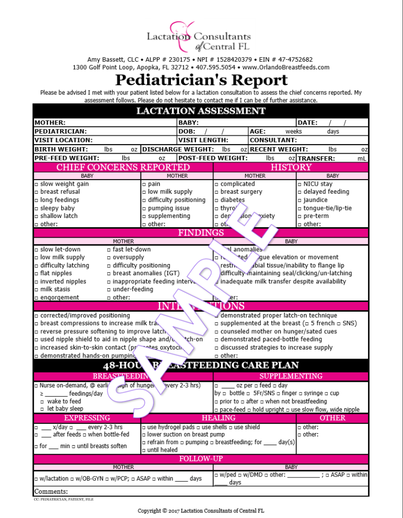 physician-s-pediatrician-s-breastfeeding-report-template-form