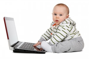 Distracted Nursing Breastfed Baby